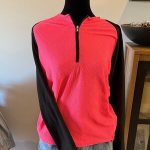 Lauren Ralph Lauren Pink and Black Sweatshirt